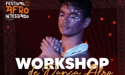 Workshop de Dança Afro com Thiago Matias integra programação do Festival Afro Integrado