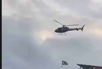 Segurança usa helicóptero na busca por fugitivos no Juruá