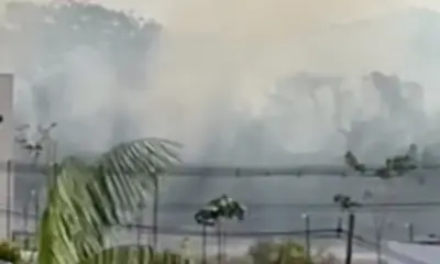 Incêndio de grandes proporções é registrado na região da AABB, em Rio Branco