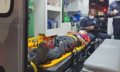 Colisão entre moto e bicicleta deixa jovem ferido em Rio Branco
