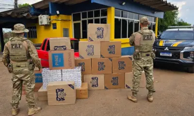 Homem é preso com 9,5 mil maços de cigarros contrabandeados no Acre