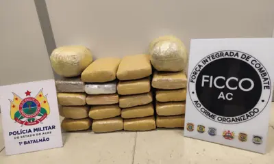 PM apreende 20 quilos de entorpecente no bairro Palheiral