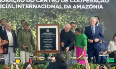 Lula inaugura centro policial internacional da Amazônia em Manaus; governador se ausenta