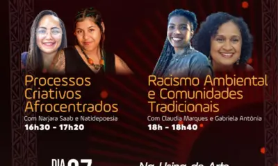 Festival Afro Integrado promove palestras sobre criatividade e resistência