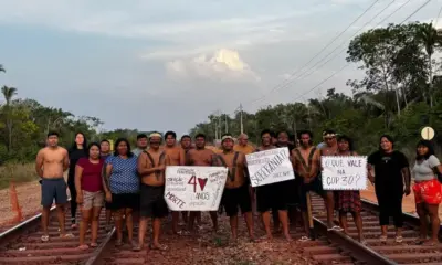 Trem de passageiros entre Pará e Maranhão é suspenso após protesto indígena