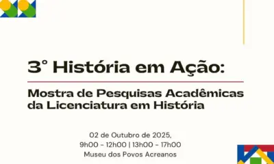 UFAC promove 3ª edição do “História em Ação” com mostra de pesquisas acadêmicas