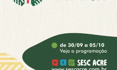 Sesc Amazônia das Artes movimenta Rio Branco até 5 de outubro