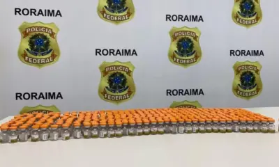Mulher é presa com 351 ampolas de medicamento para emagrecimento no aeroporto de Boa Vista