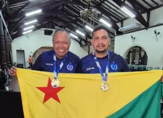 Acreanos ganham 7 medalhas em torneio internacional de tênis de mesa