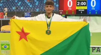Acreano Bryan Azevedo disputa Presidents Cup de Taekwondo no Peru