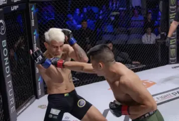 Lutador Thomas Bryan leva a pior na estreia do LFA 216