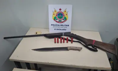 Homem é preso após agredir e ameaçar ex-companheira em Sena Madureira