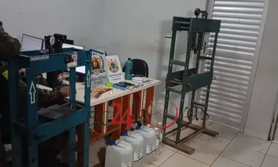 Polícia estoura laboratório de drogas e prende dois traficantes em Rio Branco