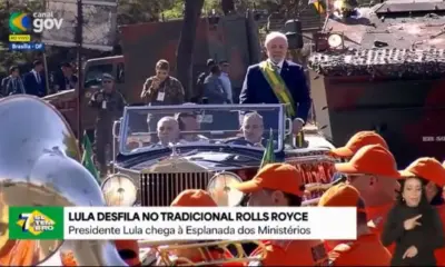 Lula inicia desfile do 7 de Setembro em Brasília com mote ‘Brasil Soberano’
