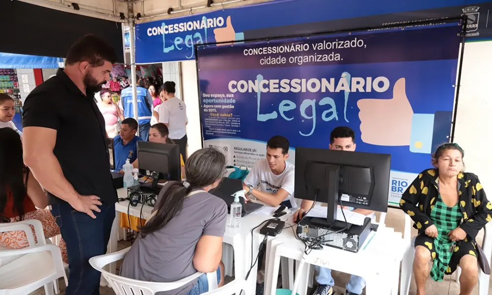 Mais de mil empreendedores terão espaços públicos regularizados em Rio Branco