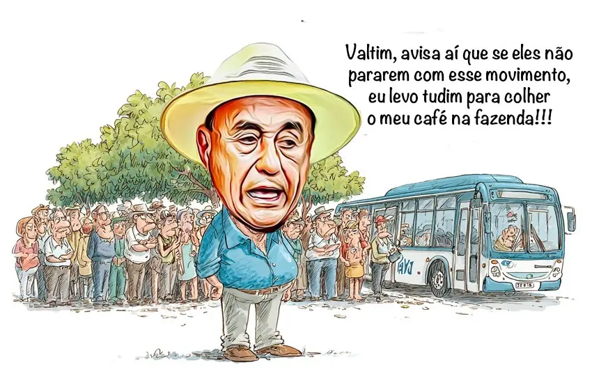 A cidade vai parar
