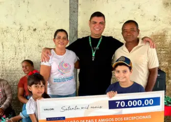 Deputado Tio Pablo firma compromisso e destina R$ 70 mil à APAE de Sena
