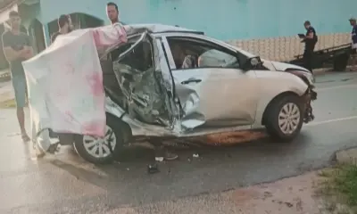 Menor que causou acidente com duas mortes confessa ter ingerido bebida