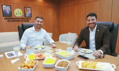Gladson e Nicolau se reúnem na Aleac e falam de sucessão e projetos