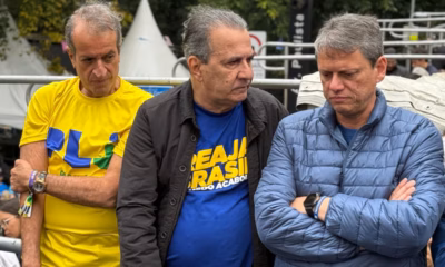 Em SP, Tarcísio pressiona Motta por “anistia ampla” e ataca “tirania” de Moraes