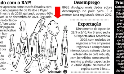 O poder subiu a cabeça
