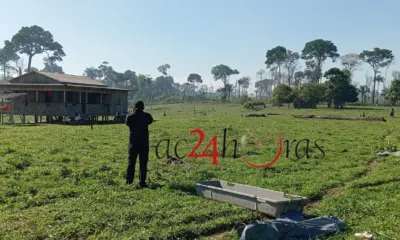 Jovem é morto a facadas pelo tio durante confraternização na zona rural de Xapuri