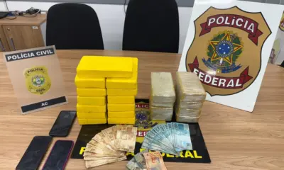Três mulheres são presas com 21 quilos de cocaína em Brasileia