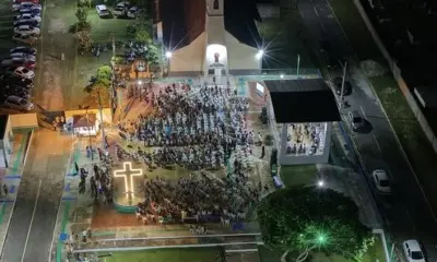 Centenas de fiéis participam da abertura do Novenário de São Francisco de Assis em Mâncio Lima