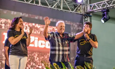 Gladson diz a Zico que 90% da população do Acre “é Flamengo”