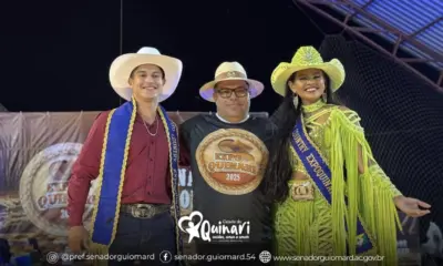 Júnior Smyk e Maysa Valadão são eleitos Garoto e Garota Country da ExpoQuinari 2025