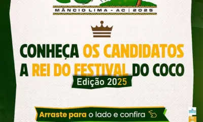 Conheça os candidatos a Rei a Rainha do V Festival do Coco, em Mâncio Lima