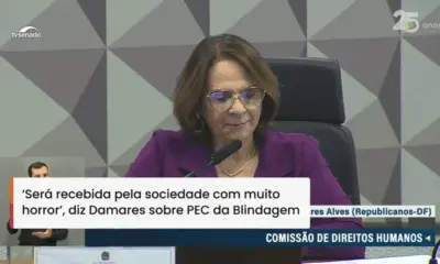 ‘Será recebida pela sociedade com muito horror’, diz Damares sobre PEC da Blindagem