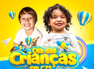 Festa das crianças será dia 18 com show do Villa Kids em Cruzeiro do Sul