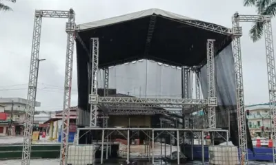 Estrutura da Festa das Crianças em Cruzeiro do Sul está pronta; Zequinha convida público