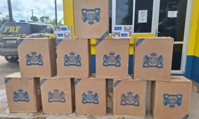 PRF apreende 5 mil maços de cigarros contrabandeados em Senador Guiomard