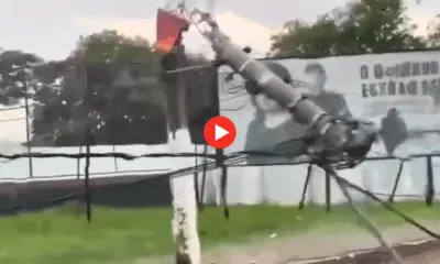 Temporal derruba poste de energia e interdita via no bairro Juventus