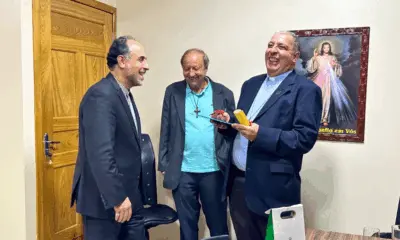 Bispo Dom Joaquín recebe embaixador da República Islâmica do Irã no Acre