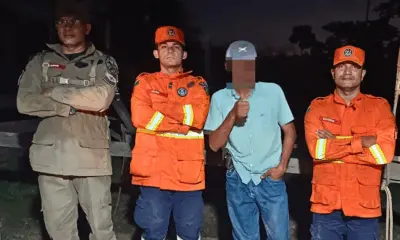 Bombeiros encontram trabalhador que estava perdido na mata em Xapuri