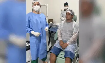 “Cego” há dois anos, morador de Brasileia volta a enxergar após cirurgia com o deputado Eduardo Velloso