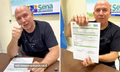 Gerlen anuncia R$ 5 milhões para pavimentação de ruas em Sena Madureira