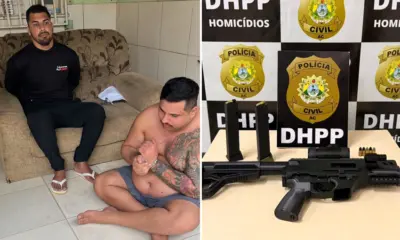 Líder de facção é preso com metralhadora na Cidade do Povo