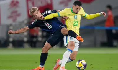 Brasil leva virada do Japão e perde invencibilidade histórica