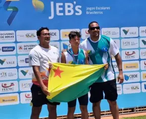 Acreano conquista medalha de ouro no arremesso de peso nos JEB’s