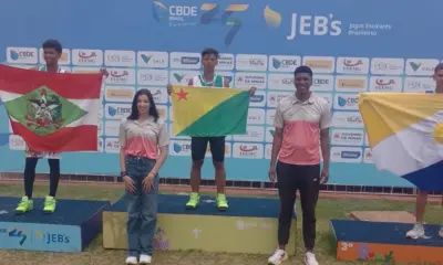 Acre conquista mais duas medalhas e um troféu no atletismo dos Jogos Escolares Brasileiros