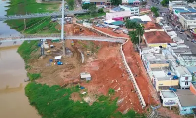 Deracre reforça estrutura da Passarela Joaquim Macedo