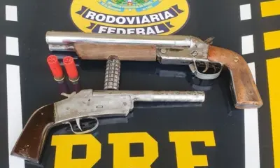 PRF apreende armas de fogo e munições em Xapuri