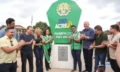 Governo entrega rampa às margens do Rio Iaco em Sena Madureira