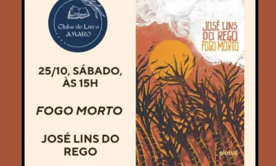 Clube do Livro Amaro discute clássico “Fogo Morto”, de José Lins do Rego, na Ufac