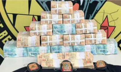 Polícia Federal apreende mais de R$ 1 milhão em dinheiro vivo com homem em Porto Velho