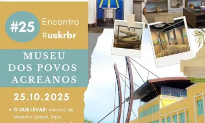 Urban Sketchers Rio Branco realiza encontro no Museu dos Povos Acreanos neste sábado